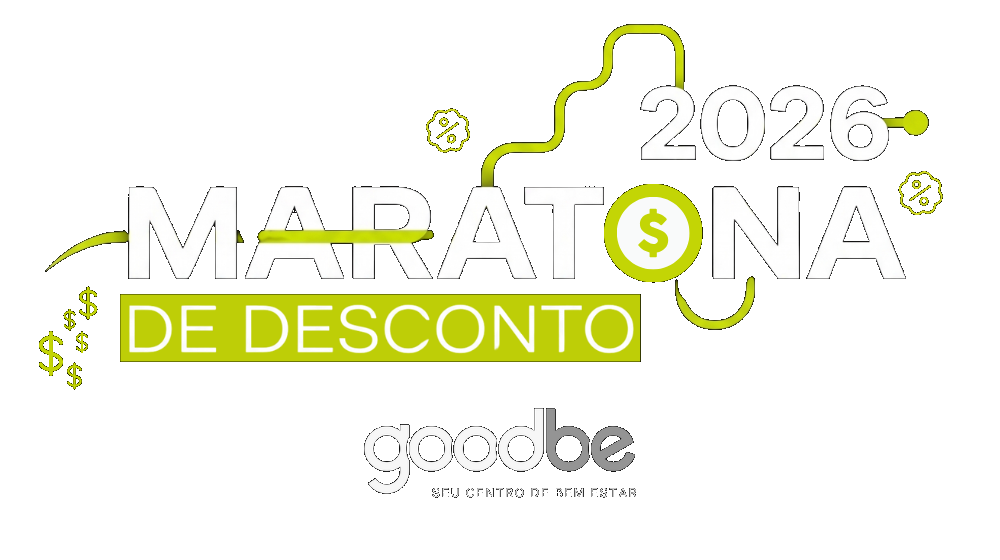 Maratona de Desconto 2026 · Goodbe — Seu centro de bem estar